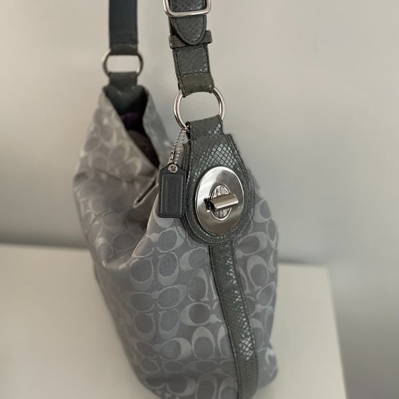 Grey Coach Purse - Picture 3 of 3